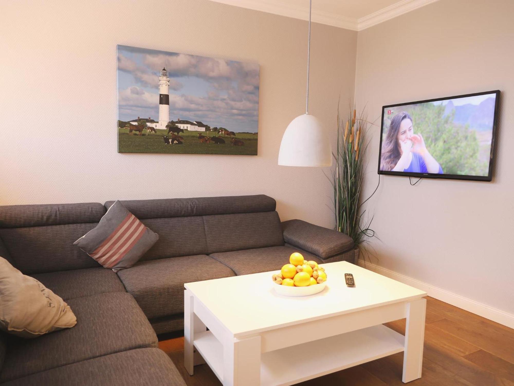 Exklusive 3-Zimmer-Ferienwohnung Im Herzen Westerlands ภายนอก รูปภาพ